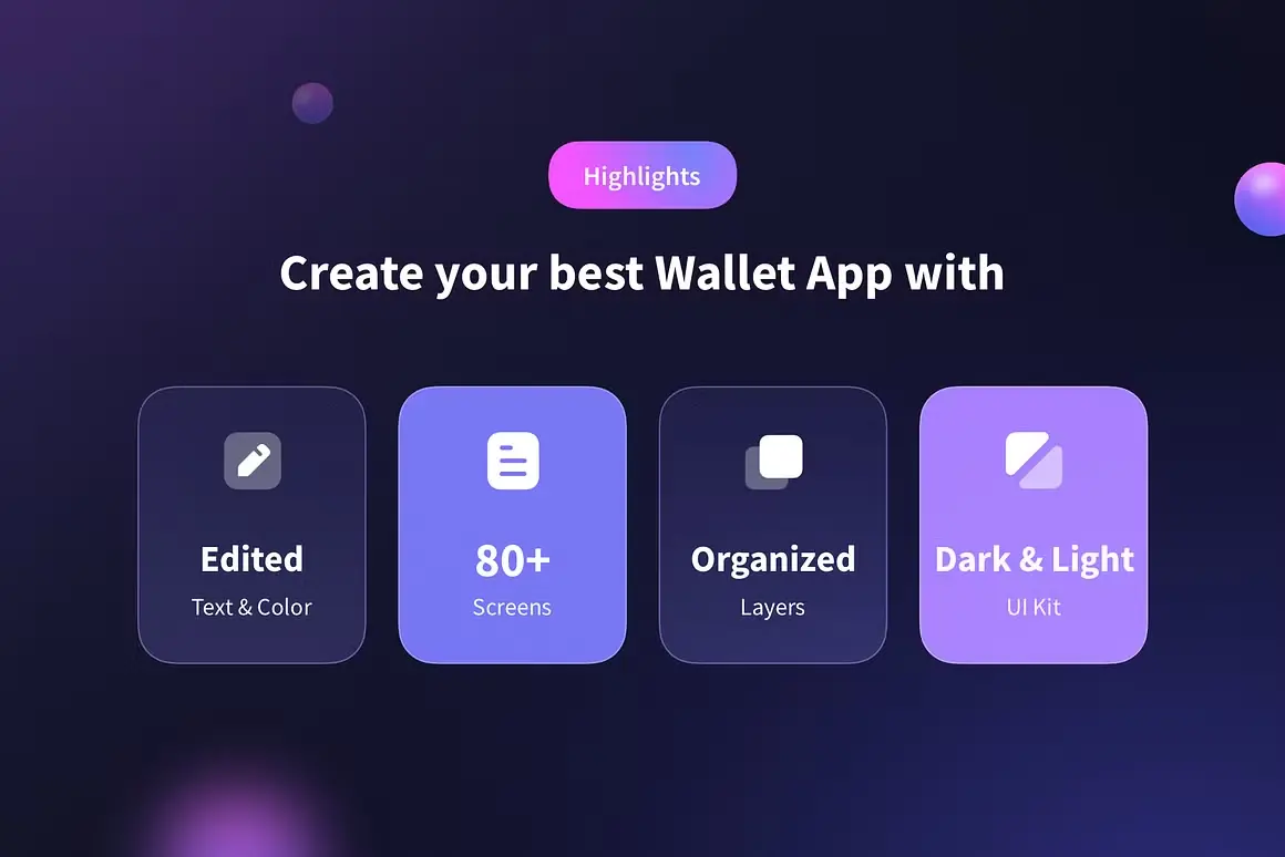 Mobile Wallet UI Kit - Image 4