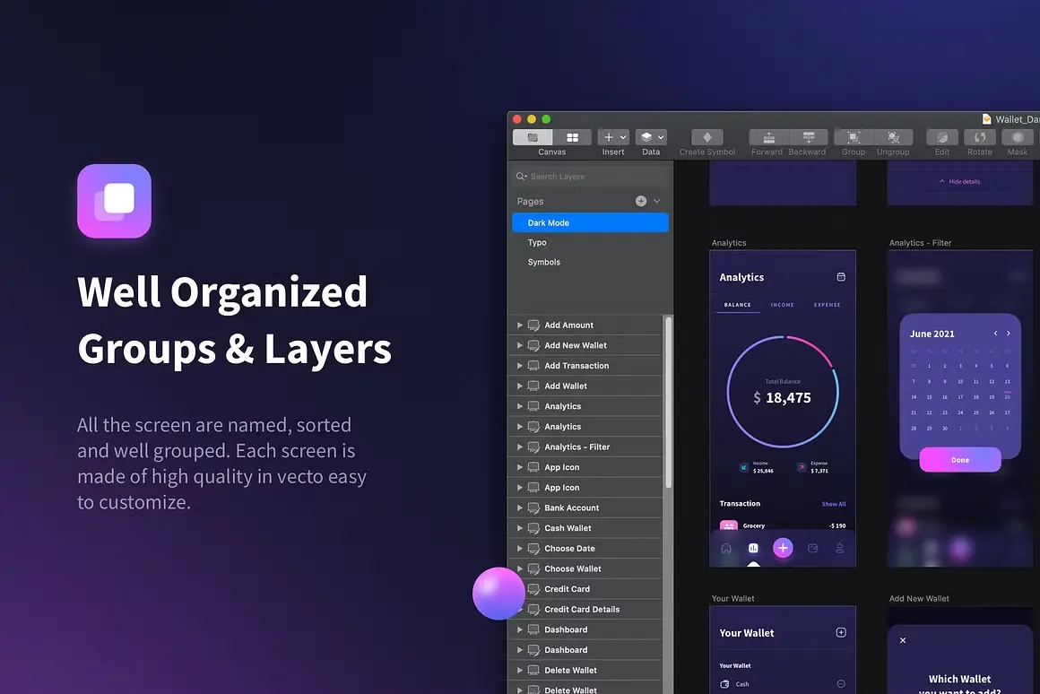 Mobile Wallet UI Kit - Image 3