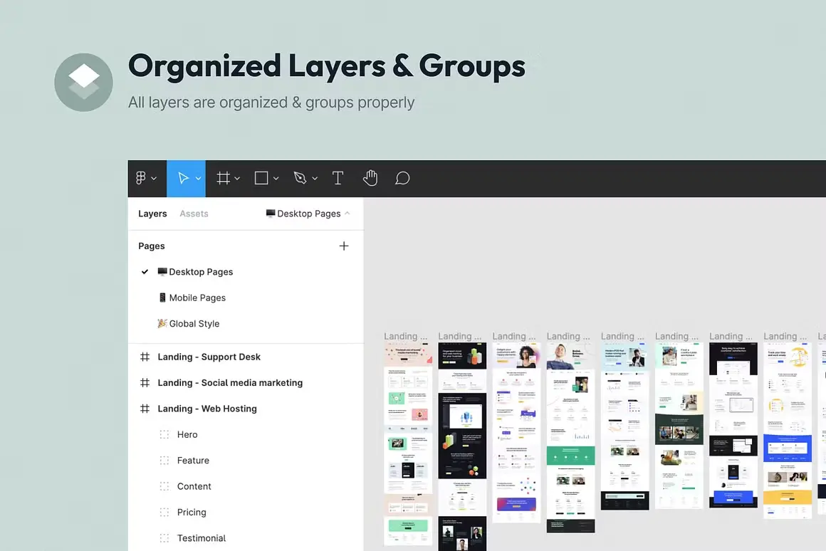Landing Page UI Kit - Image 5
